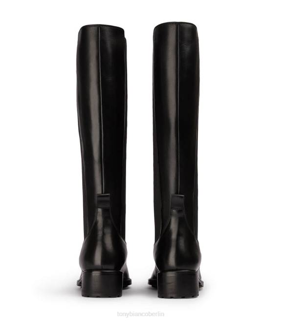 kniehohe Stiefel| de Tony Bianco Frauen Emrata-Kalbsstiefel schwarze Komo 4624430
